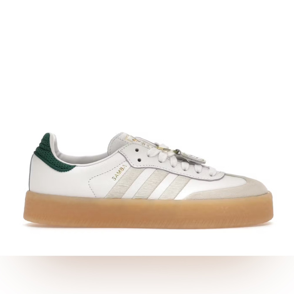 adidas Sambae Off White Aluminum Green (Women's)